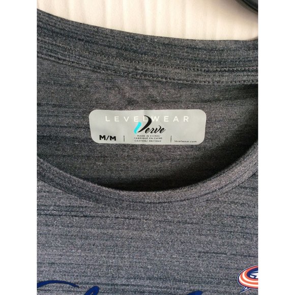 NWT Columbus Blue Jackets, Womens Tee Shirt, Size M, Levelwear Brand - Picture 5 of 9